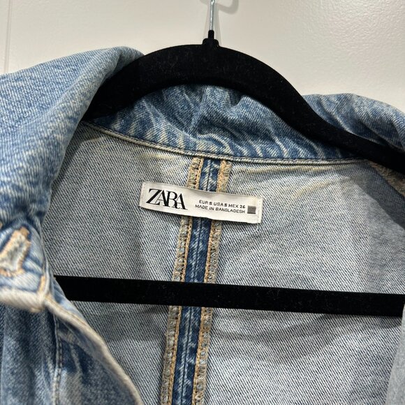 Zara Oversized Denim Jacket - Picture 3 of 3